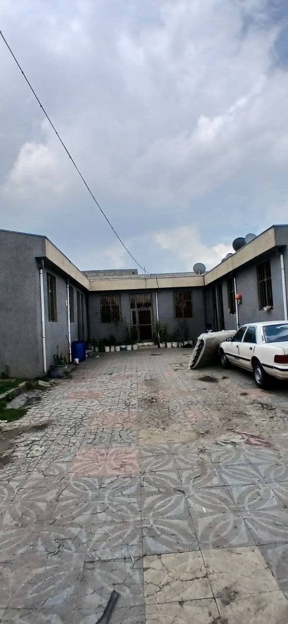 Modern L-Shape House in Meri